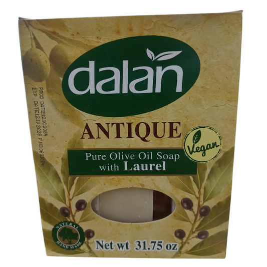 Dalan Antique Olive & Laurel Oil Soap – Box of 6 Natural Bars