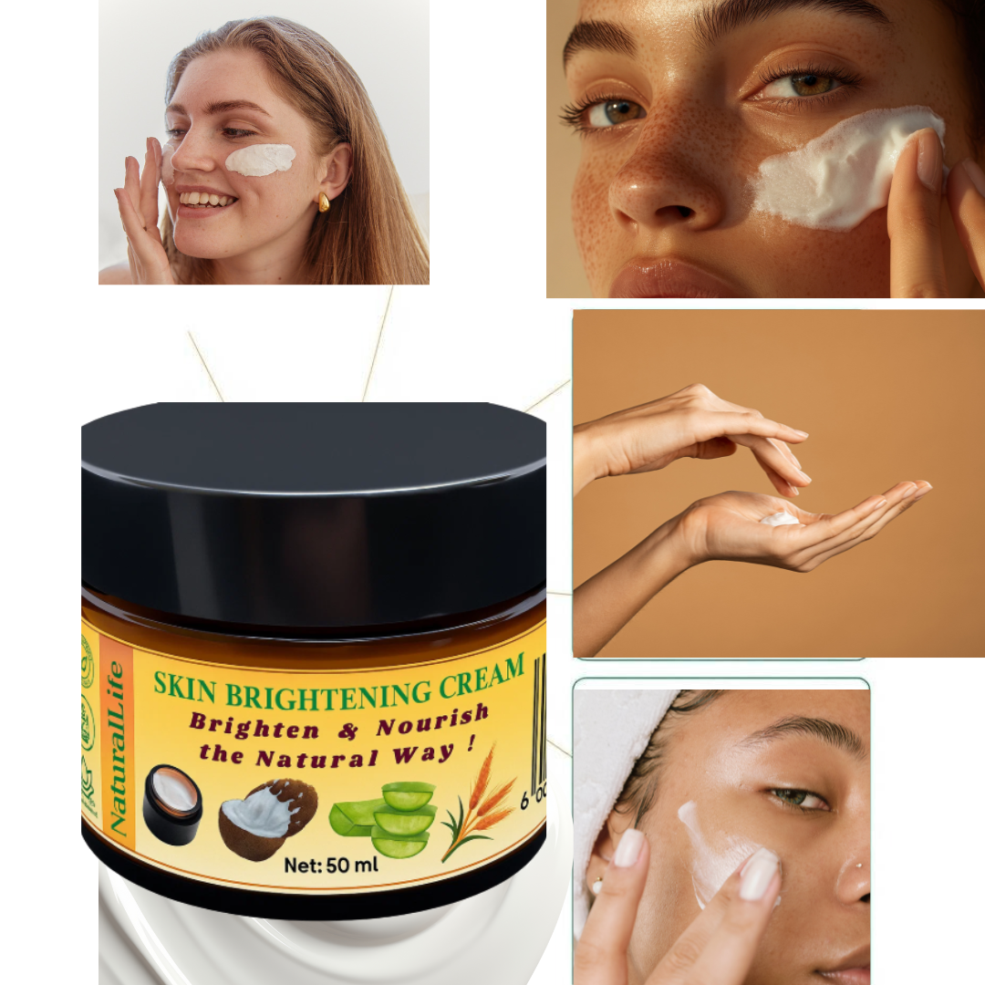 NaturalLife Skin Brightening Cream - Even Tone & Healthy Glow