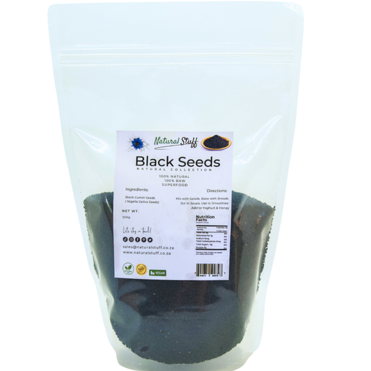 Natural Stuff Premium Quality Black Cumin Seeds 100% Natural 500g