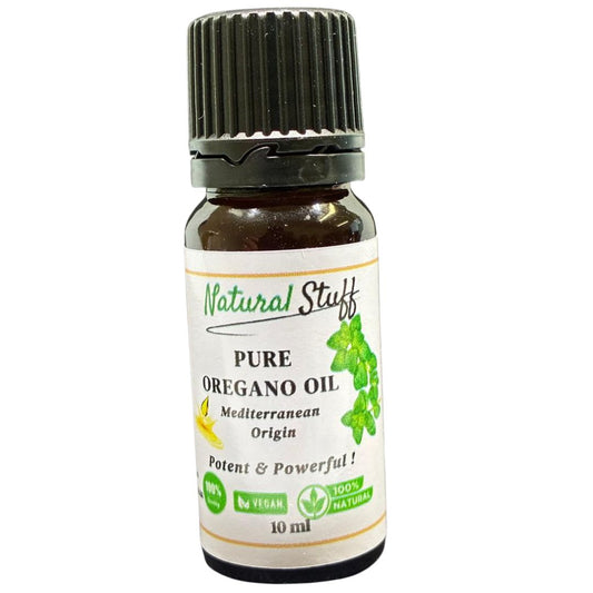 Natural Stuff Pure Premium Oregano Oil Nature's Most Powerful Antibiotic - 10 ml