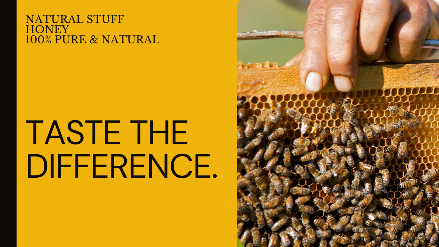 Natural Stuff Wild Blossom Honey Pure All-Natural from Western Cape 500g