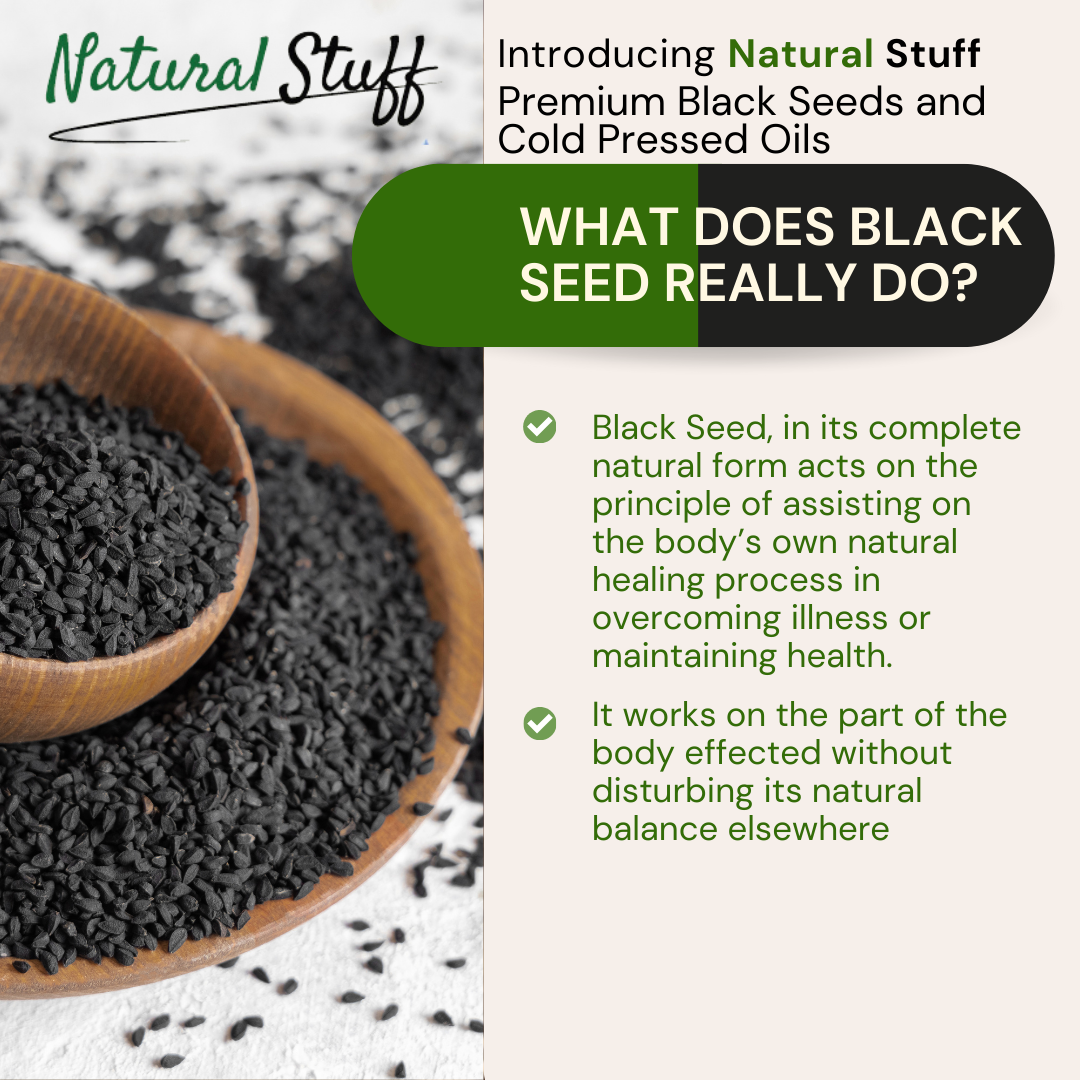 Natural Stuff Premium Black Seed oil 50ml
