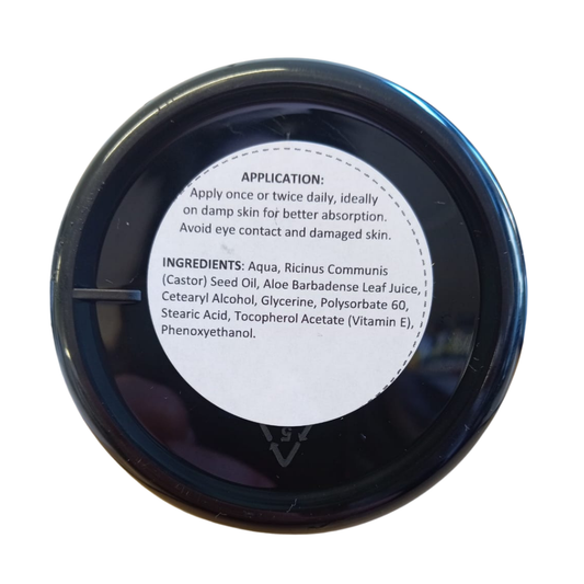 Natural Stuff Castor Oil & Aloe Vera Cream - Hydrate, Nourish, Glow