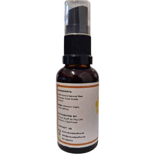 Natural Stuff Bee Propolis -100% Pure Power. Defend Naturally. Live Fully.