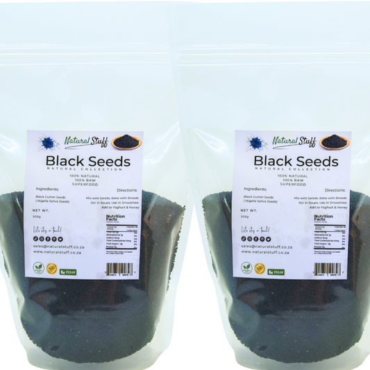 Natural Stuff Premium Quality Black Cumin Seeds 100% Natural 500g
