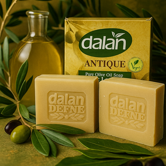Dalan Antique Pure Olive Oil Soap with Laurel 150g – Natural Skin Care Bar
