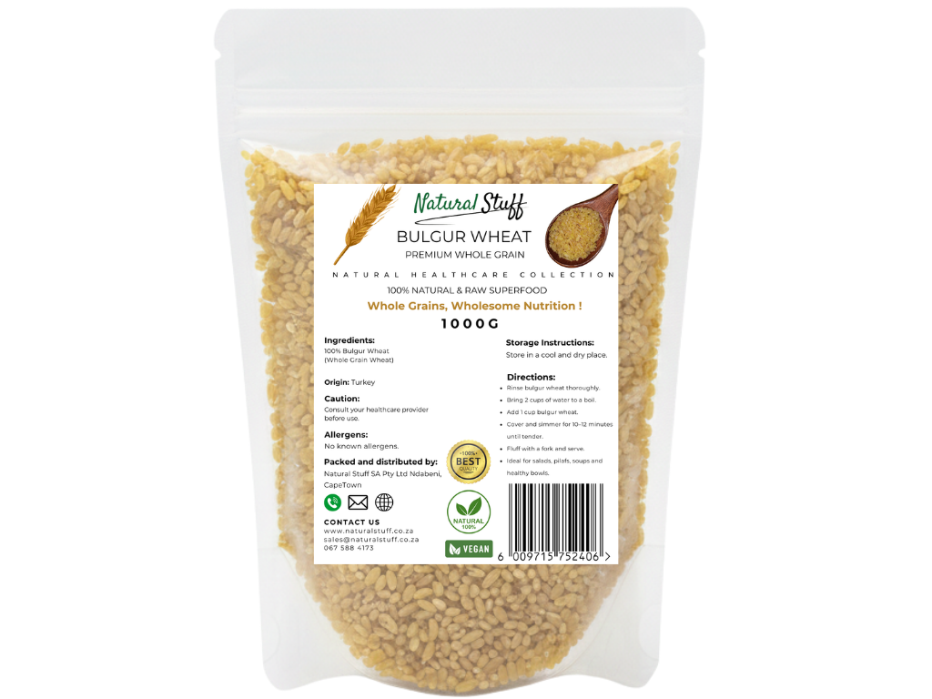 Natural Stuff Bulgur Wheat - Whole-Grain Nutrition for Everyday Wellness