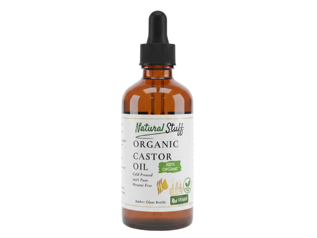 Natural Stuff Organic Castor Oil for Hair & Skin