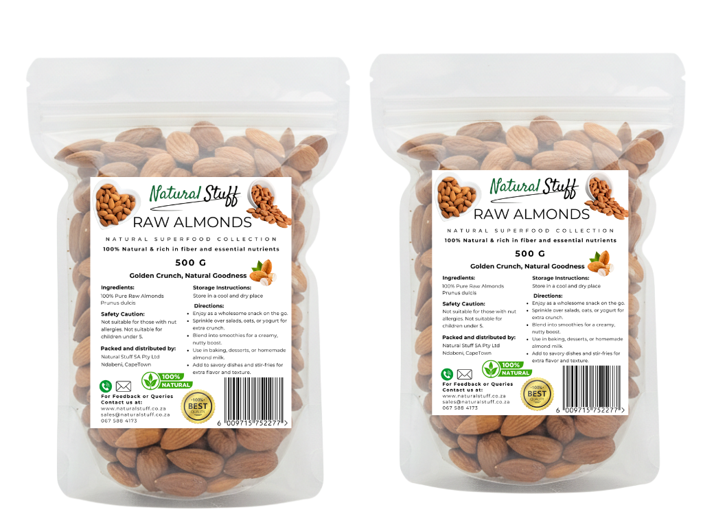 Raw almond 500g