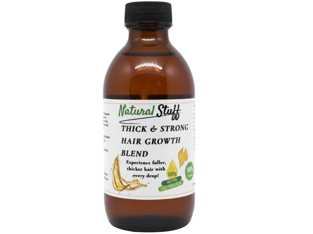 Natural Stuff Thick & Strong Growth Oil Blend -Boost Hair Strength & Volume
