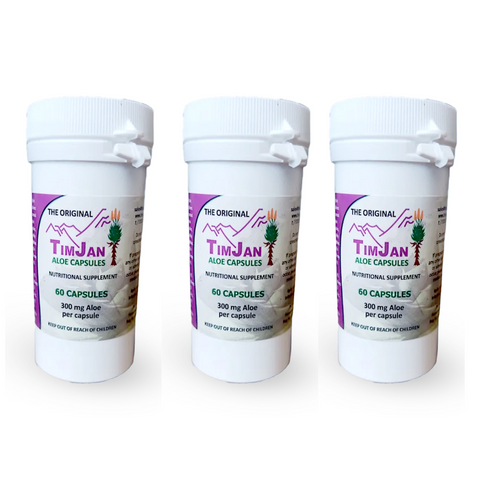 Nature's Gift: TimJan Aloe Ferox Capsules 300mg Your Natural Path to Wellness
