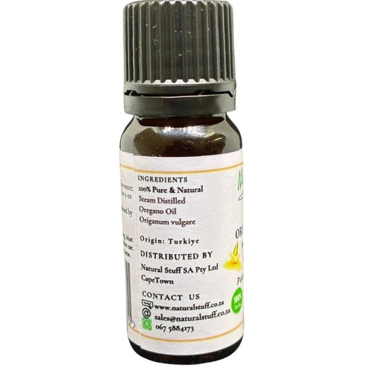 Natural Stuff Pure Premium Oregano Oil Nature's Most Powerful Antibiotic - 10 ml