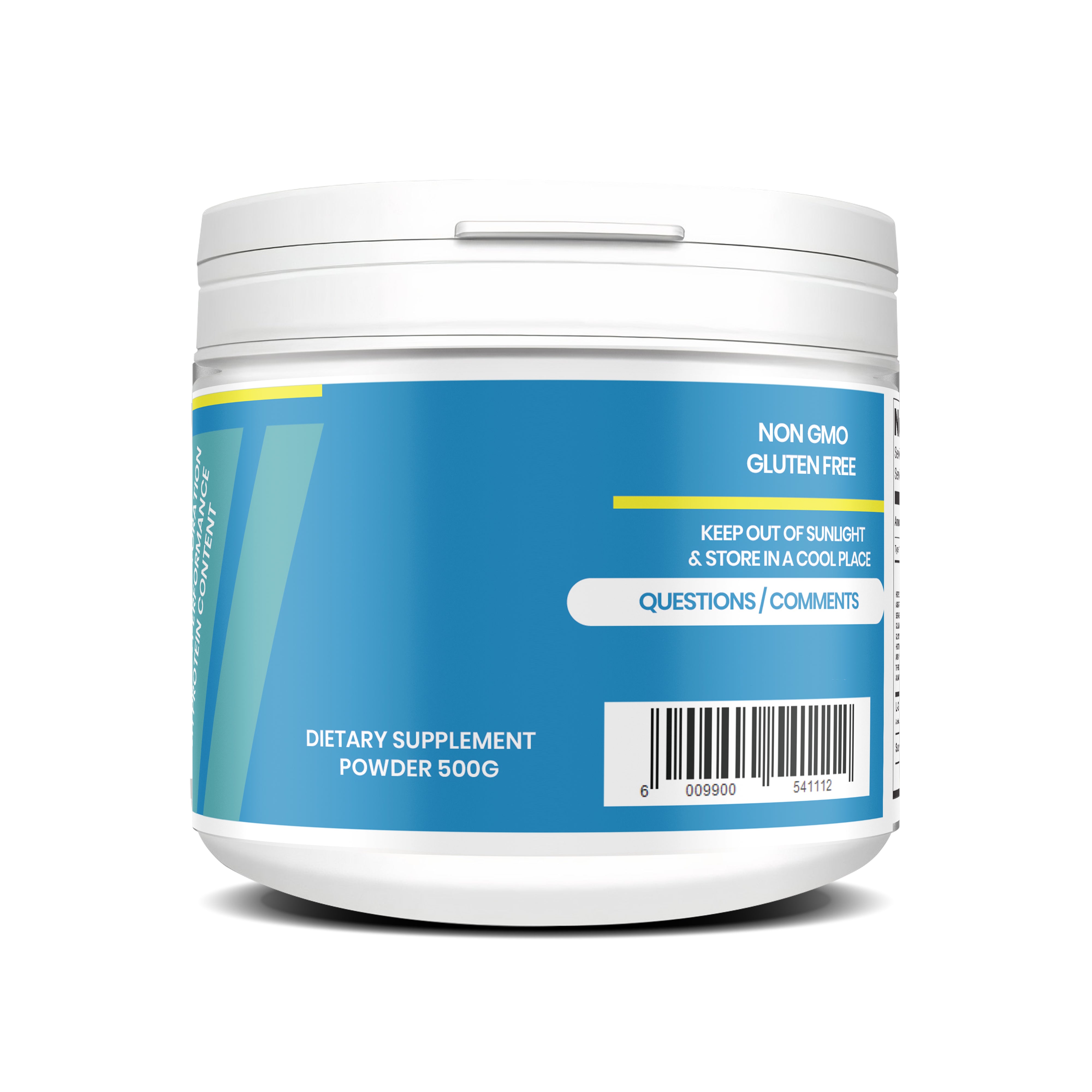 Optimum Collagen Active+ 10,000mg L-GLUTAMINE 5000mg 500g Scientifically Formulated To Help Active Men And Bodybuilders Improve Athletic Performance.