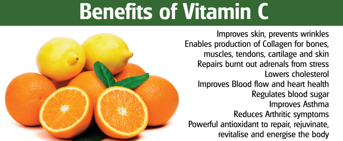 Alkalised Vitamin C - Set of Vitamin C 250g and Alkaline Powder 250g