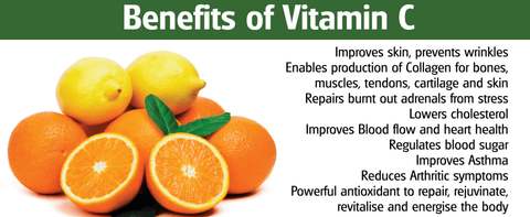 Alkalised Vitamin C - Set of Vitamin C  250g and Alkaline Powder 250g