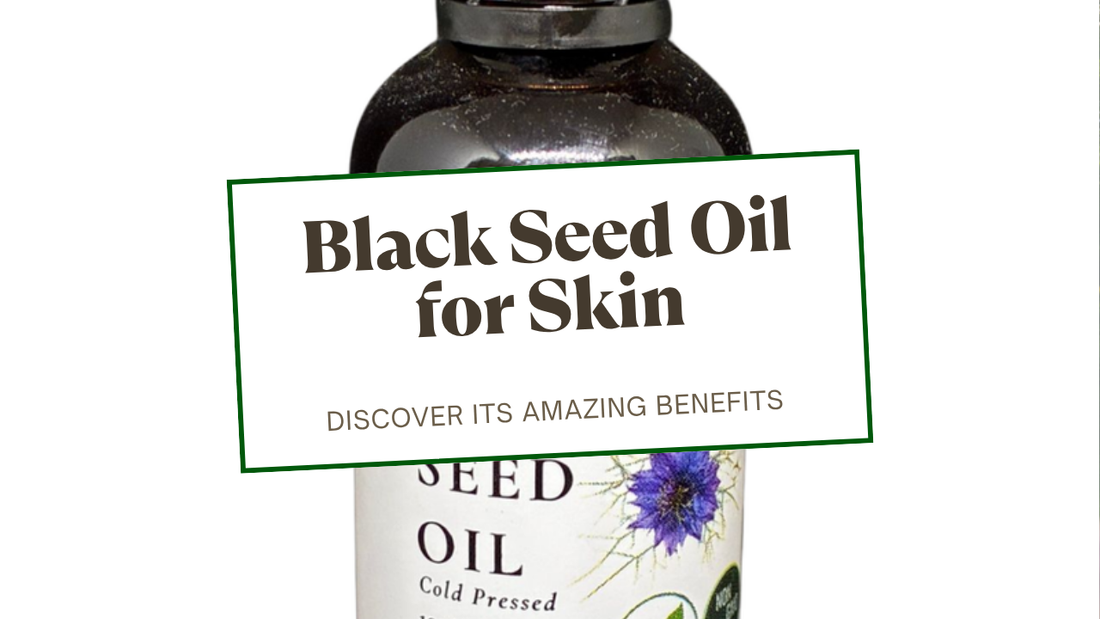 Natural Stuff Black Seed Oil 50ml bottle with the title Black Seed Oil for Skin