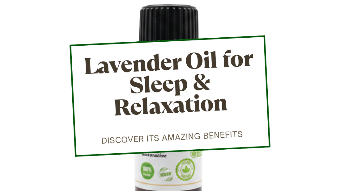 Natural Stuff Lavender Oil for Sleep & Relaxation