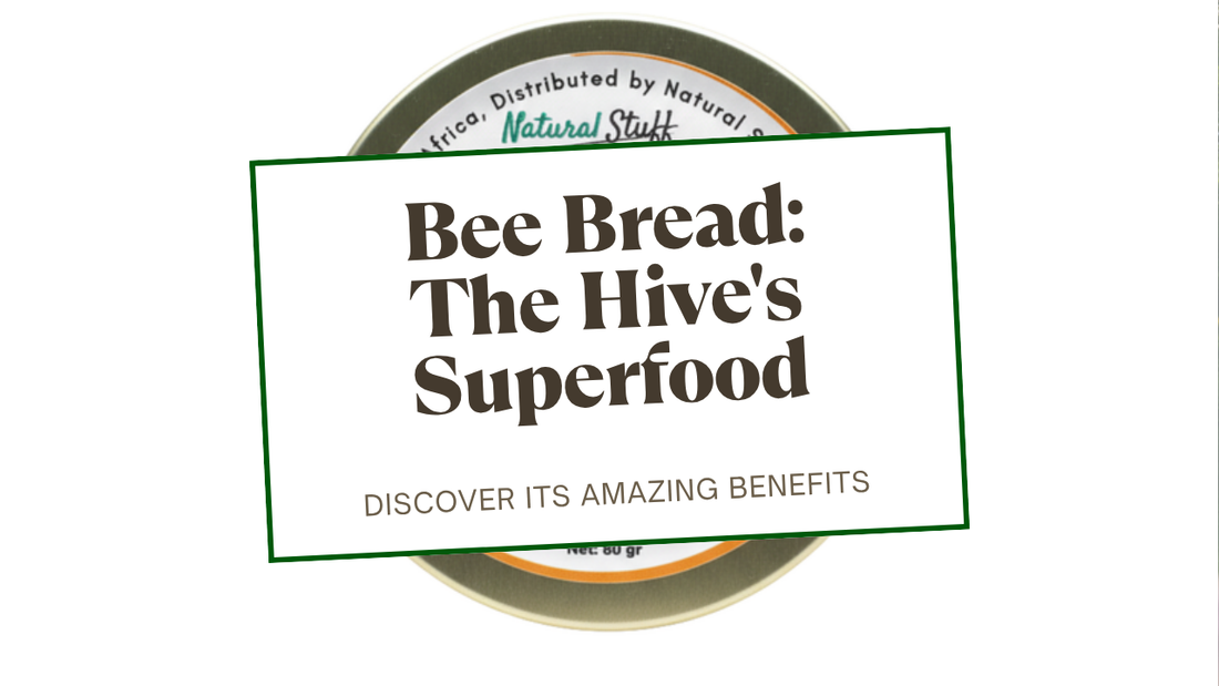 Natural Stuff Bee Bread (Perga) 80g - the hive's fermented superfood