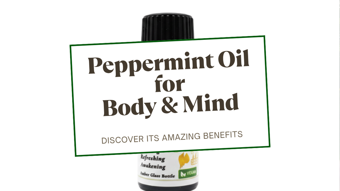Natural Stuff Peppermint Essential Oil — Peppermint Oil for Body & Mind