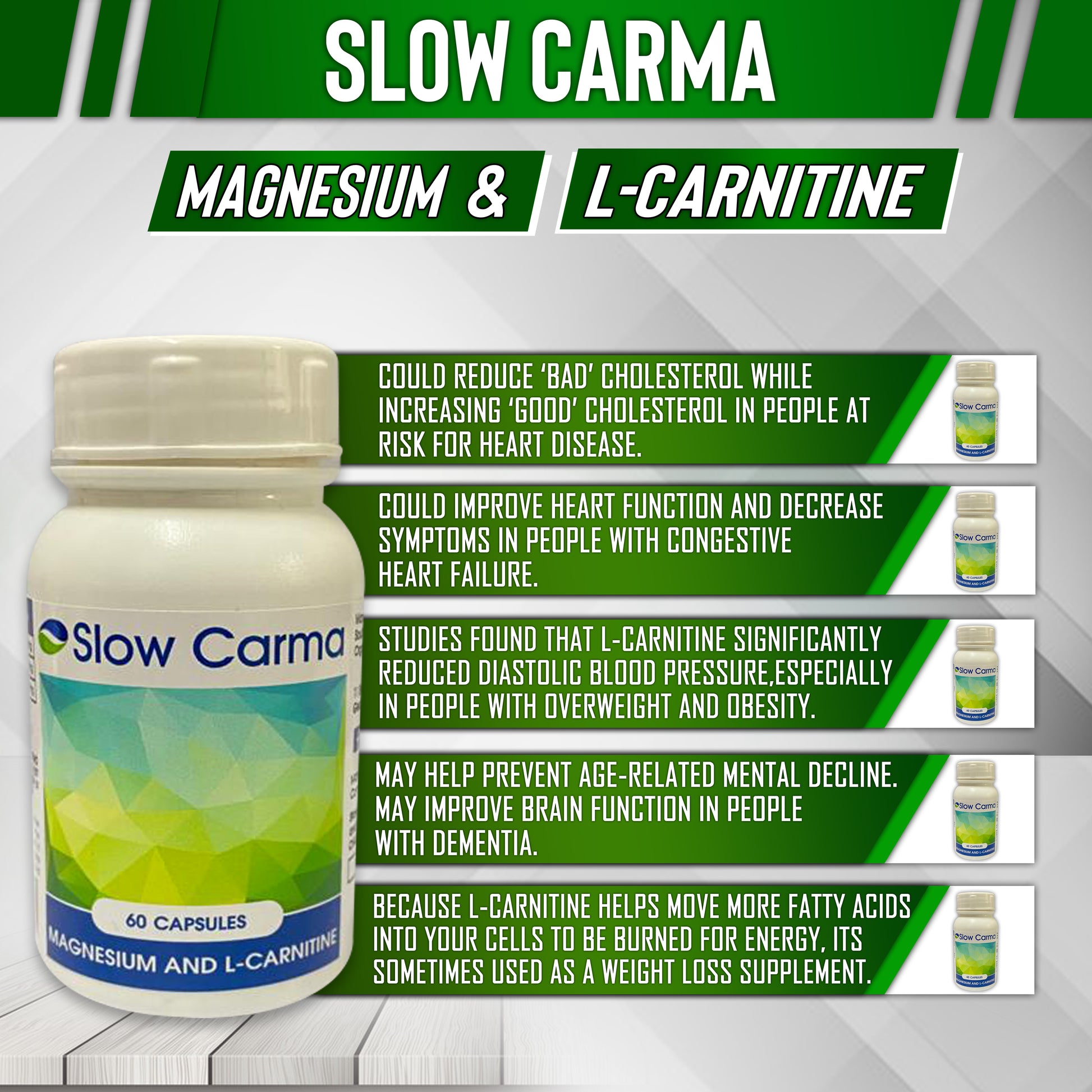 Organic Gotha Slow Carma Capsules Boost Energy, Exercise Performance