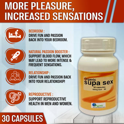Experience Intense Pleasure with Organic Gotha Supa Sex! Totally Natural