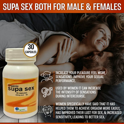 Experience Intense Pleasure with Organic Gotha Supa Sex! Totally Natural