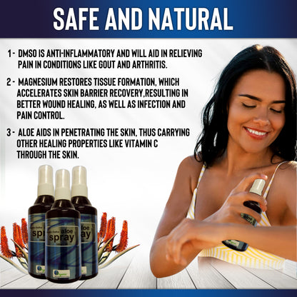 Organic Gotha aloe spray