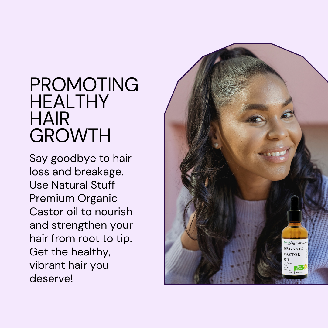 Natural Stuff Organic Castor Oil for Hair & Skin
