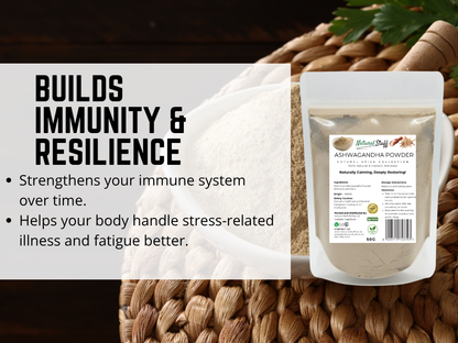 Natural Stuff Ashwagandha Powder Revive Your Energy, Ease Your Mind