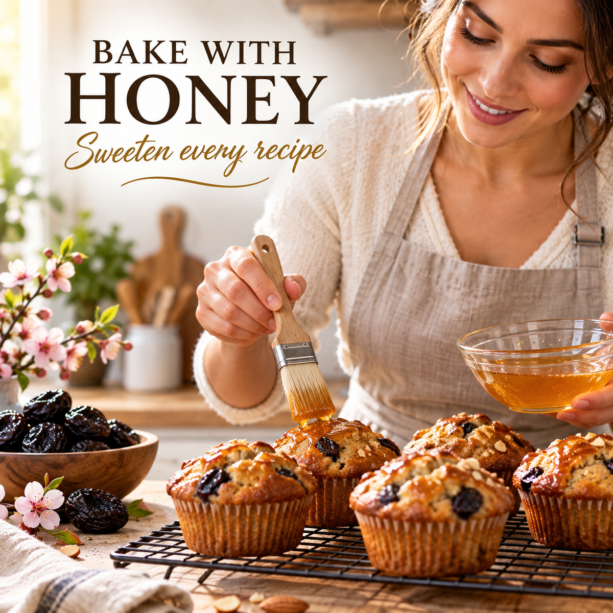 Natural Stuff Prune Honey 300g – 100% Pure Honey with a Rich Fruity Flavour