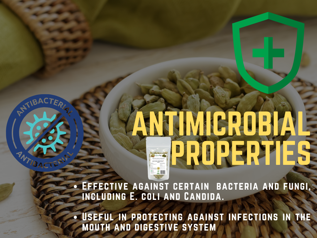 Natural Stuff Premium Whole Cardamom - Fresh, Fragrant, Bold Aroma