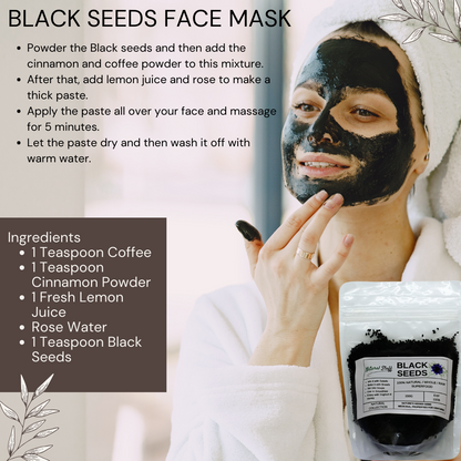 Natural Stuff Premium Quality Black Cumin Seeds 100% Natural 150g