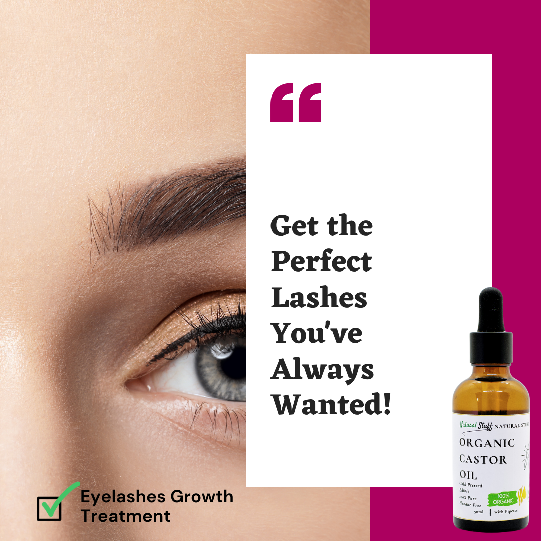 Natural Stuff Organic Castor Oil for Hair & Skin