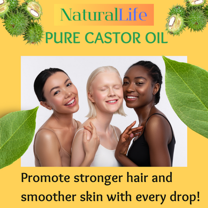 NaturalLife Cold Pressed Batana Oil with Pipette - Pure & Easy to Apply