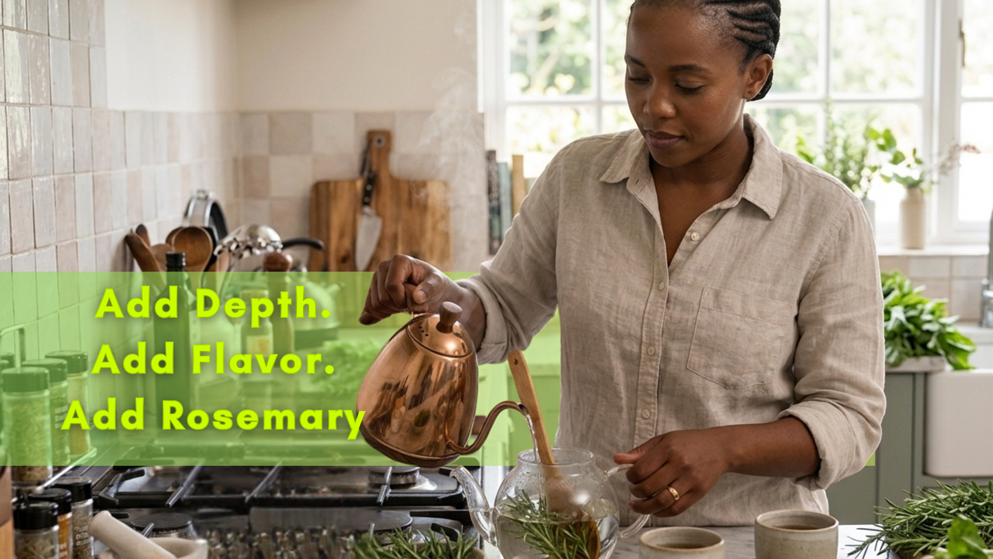 Natural Stuff Dried Rosemary Leaves - Premium Culinary & Herbal Herb