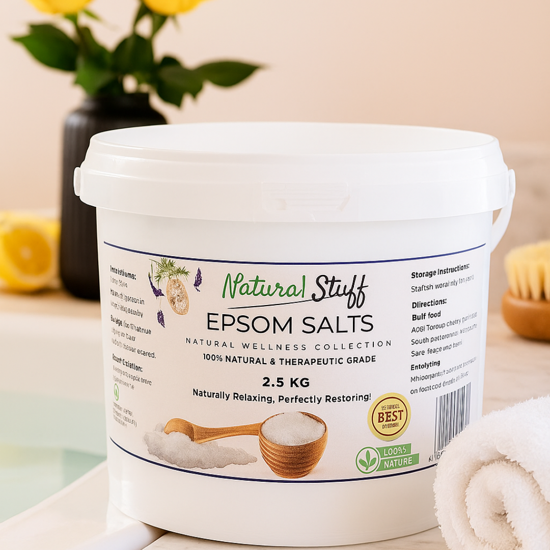 Natural Stuff Epsom Salts - Relax, Soothe & Revitalize