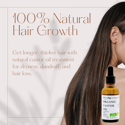Natural Stuff Organic Castor Oil for Hair & Skin