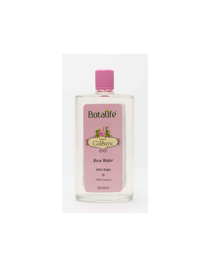 Botalife Natural Rose Water (200ml Glass Bottle)