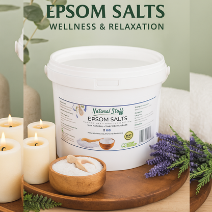 Natural Stuff Epsom Salts - Relax, Soothe & Revitalize