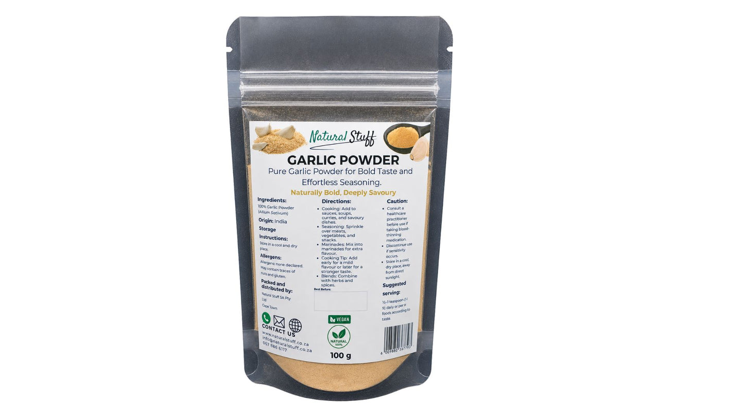 Natural Stuff Garlic Powder – Pure Flavour & Natural Goodness