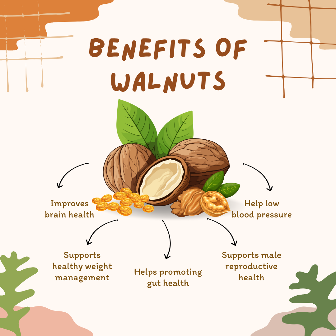 Natural Stuff Walnut Halves - Fresh, Crunchy & Nutritious