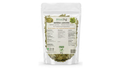 Natural Stuff Senna Leaves – Premium Quality Herbal Leaves