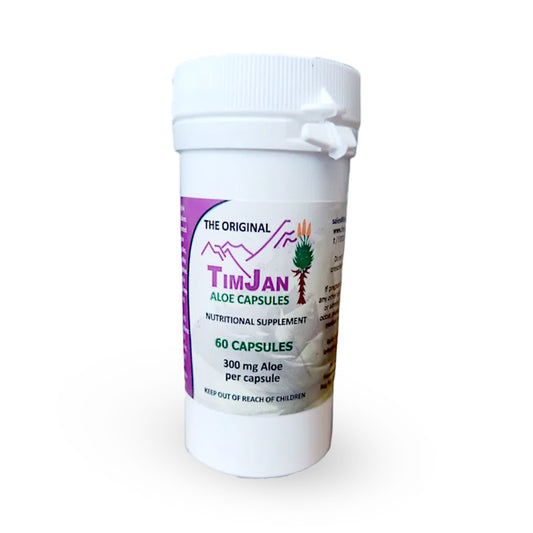 Nature's Gift: TimJan Aloe Ferox Capsules 300mg Your Natural Path to Wellness
