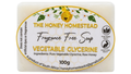 The Honey Homestead Fragrance Free Soap – Vegetable Glycerine & Raw Honey 100g