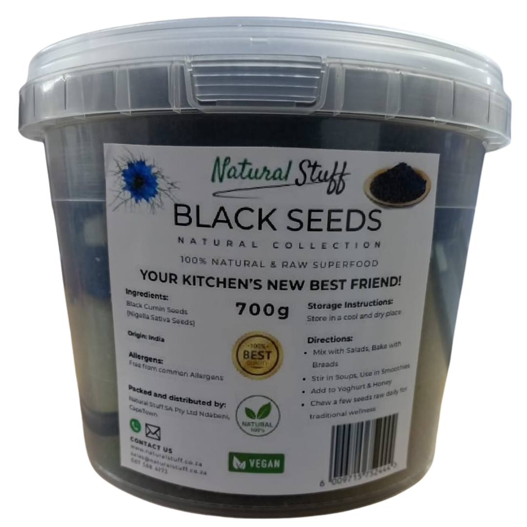 Natural Stuff Premium Quality Black Cumin Seeds 100% Natural 700g
