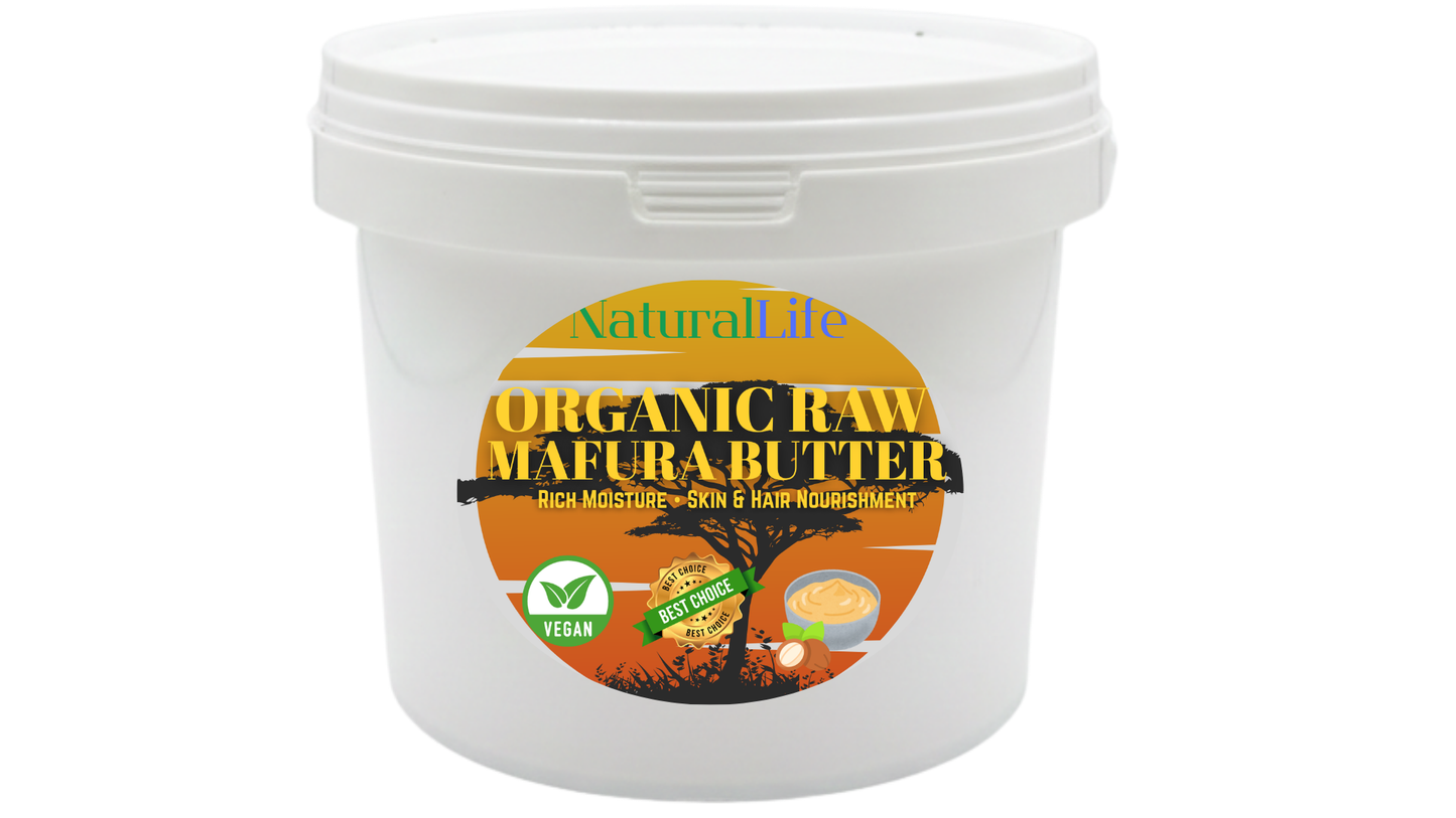 NaturelLife Organic Mafura Butter Deep Moisturising for Hair & Skin