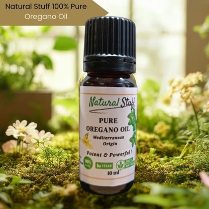Natural Stuff Pure Premium Oregano Oil Nature's Most Powerful Antibiotic - 10 ml