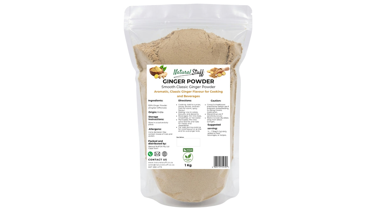 Natural Stuff Ginger Powder – Warming Flavour & Everyday Wellness