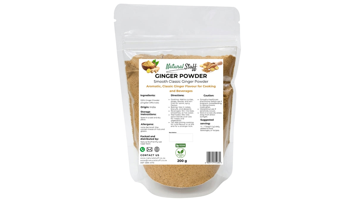 Natural Stuff Ginger Powder – Warming Flavour & Everyday Wellness