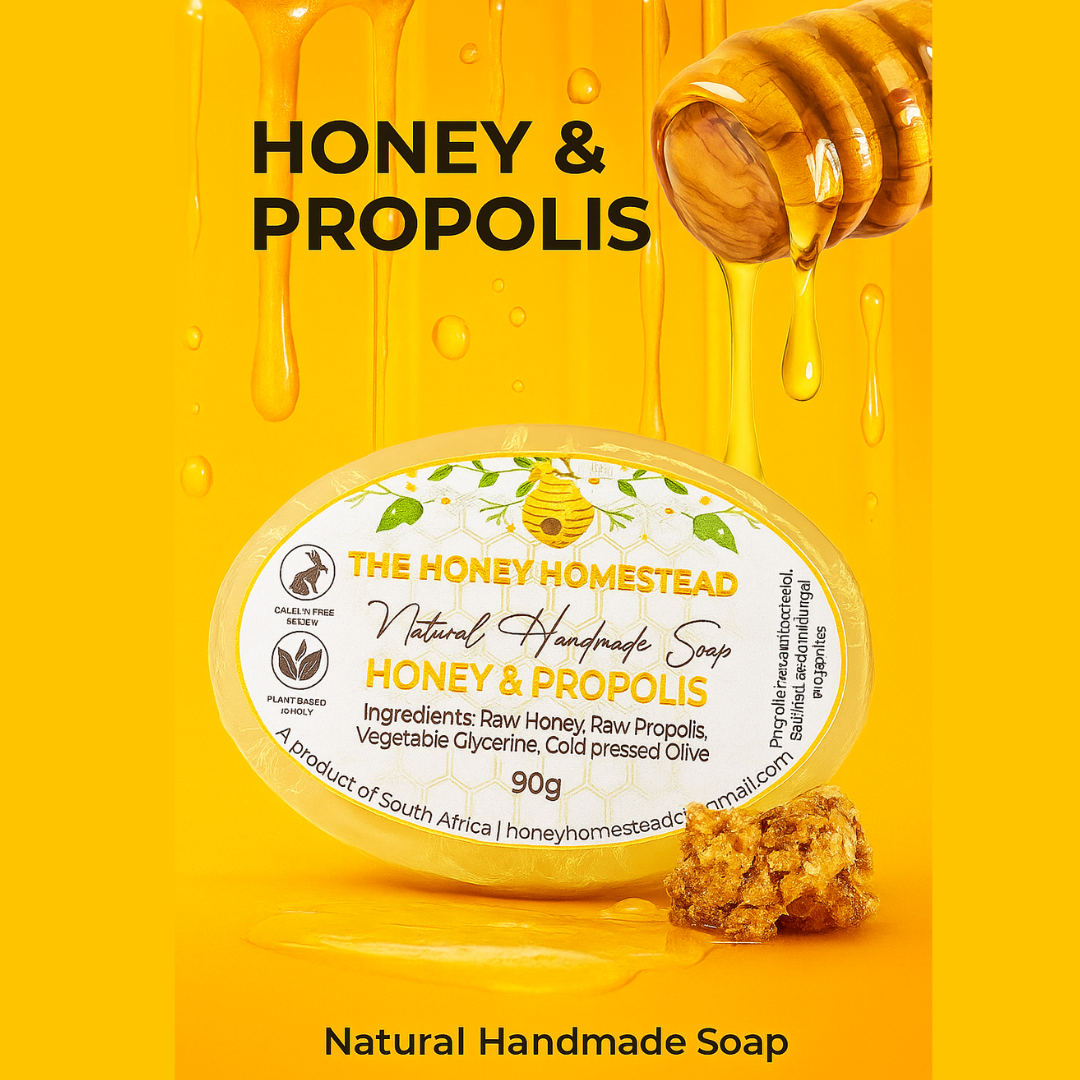 The Honey Homestead Honey & Propolis Soap